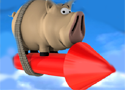 Pig on The Rocket Game