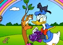 Donald Duck Coloring Page Games