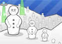 Snowman Salvage Game